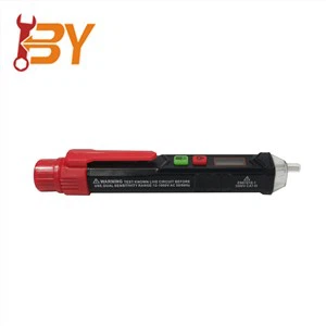 AC Voltage Detector Pen Buzzer Alarm für Live-/Null-Draht-Beurteilung